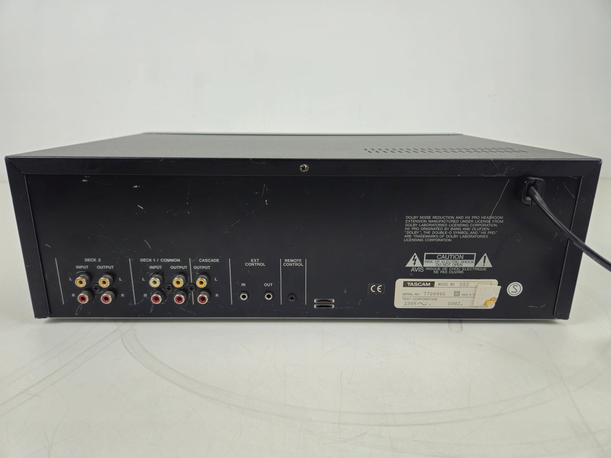 Tascam - 302 - Double Cassette Deck
