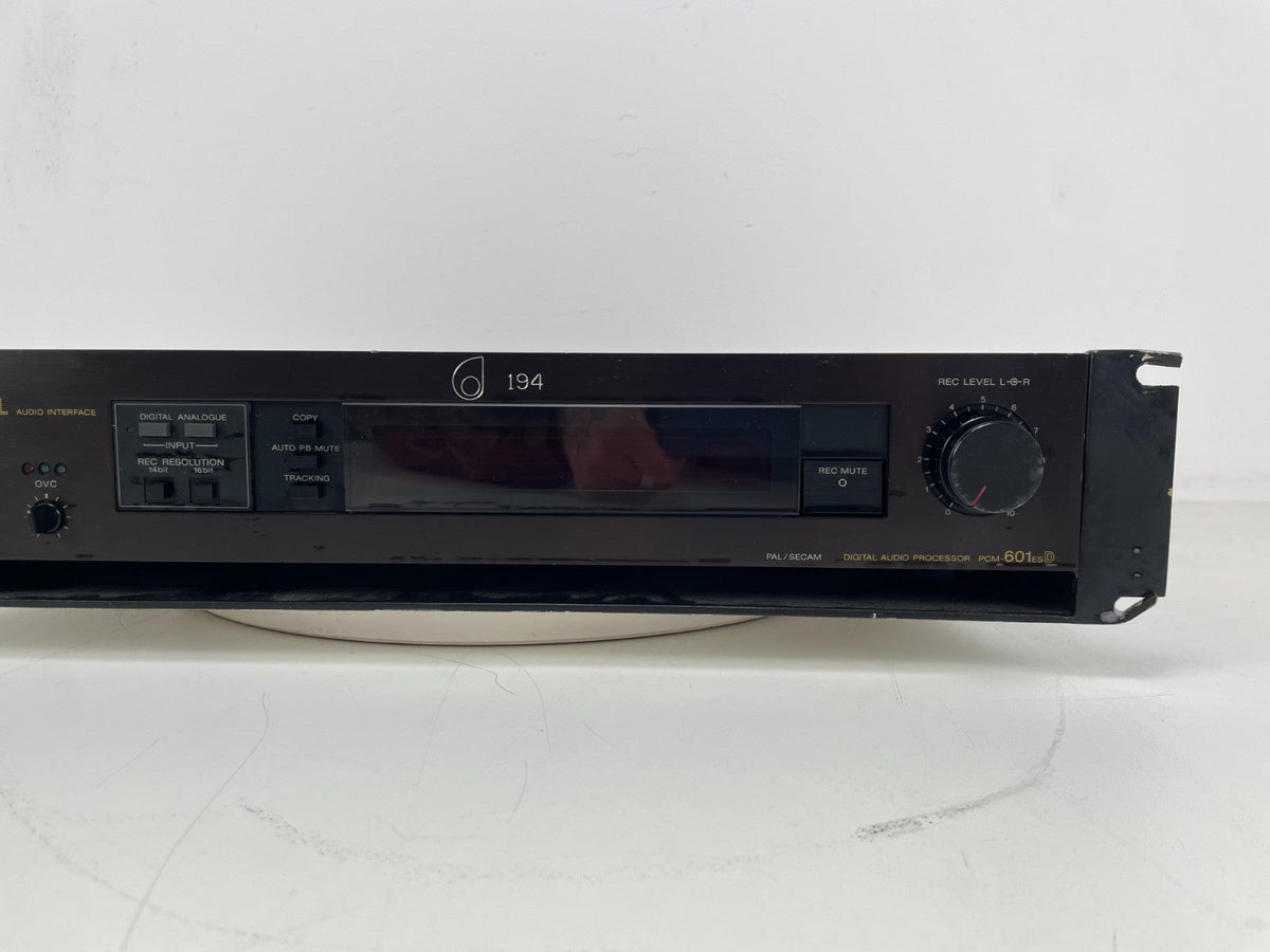 Sony PCM-601ESD digitale audio-interface - in 19'' rackmontage
