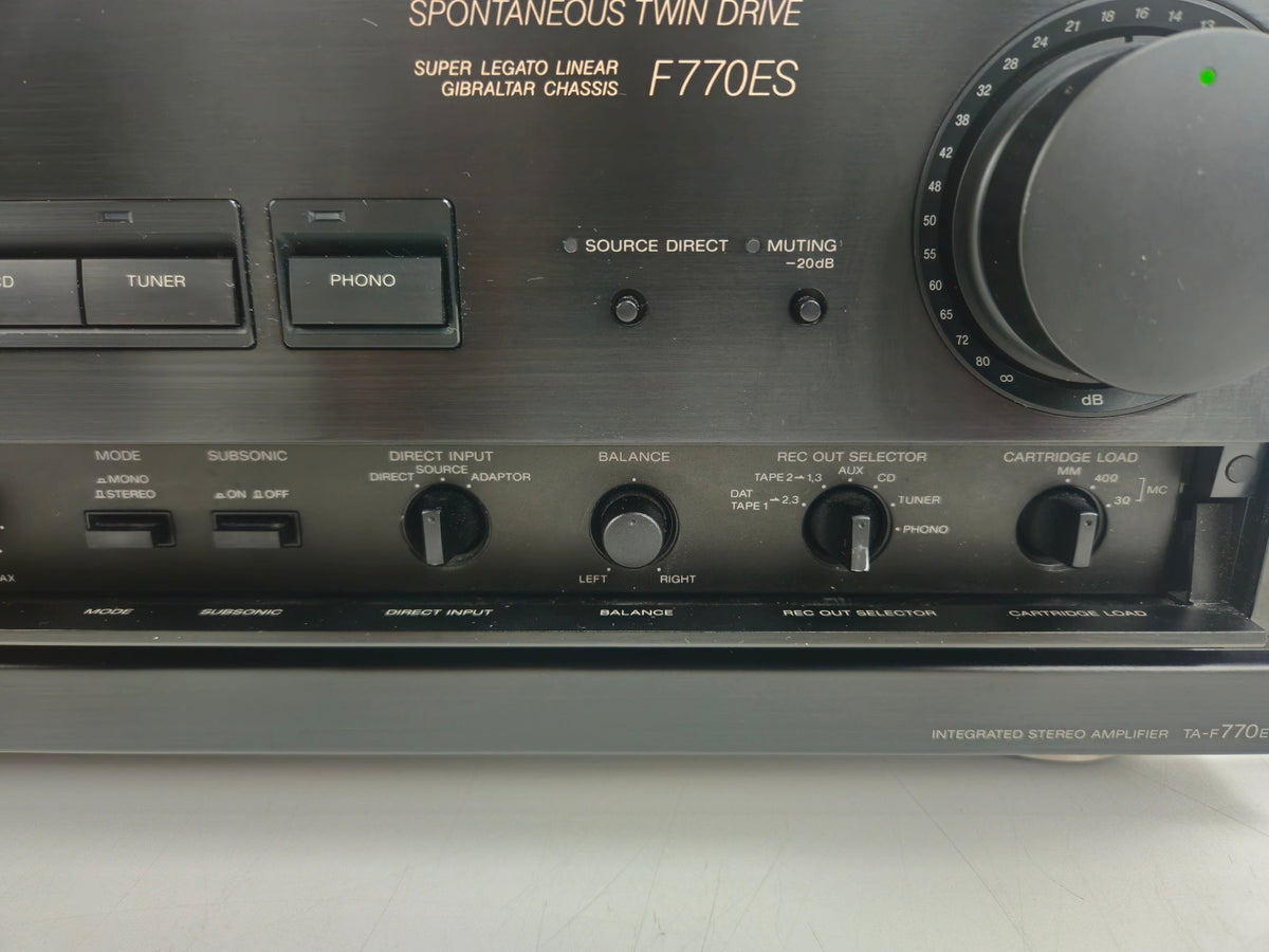 Sony - F770ES - Stereo Versterker - ES-Serie