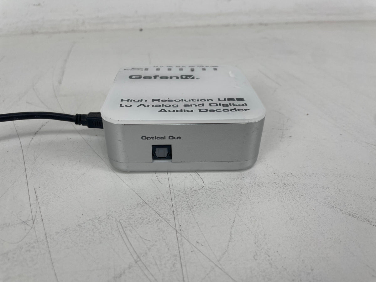 GefenTV - GTV-192KUSB-2-ADAUD - USB naar Analoge en Digitale Audiodecoder