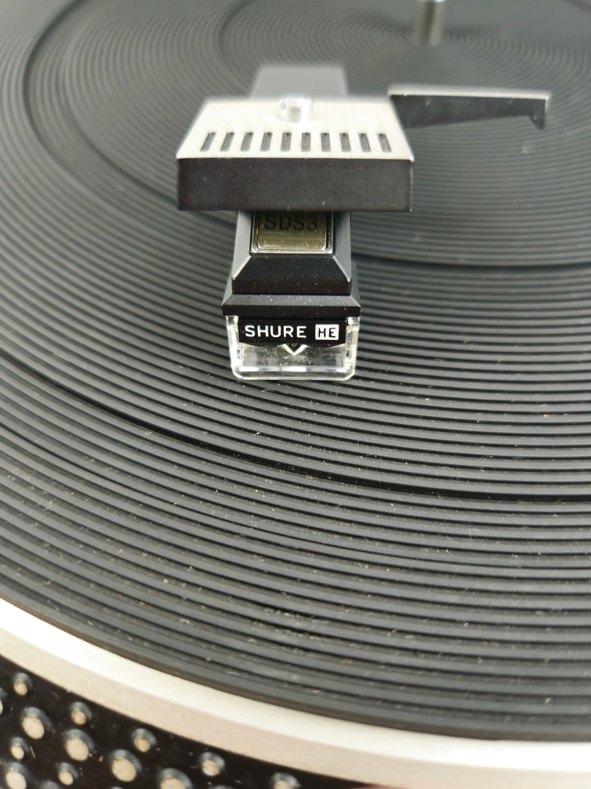 Technics - SL1200 MK1 - Direct-Drive Platenspeler - Stofkap - Shure SDS3 Naald