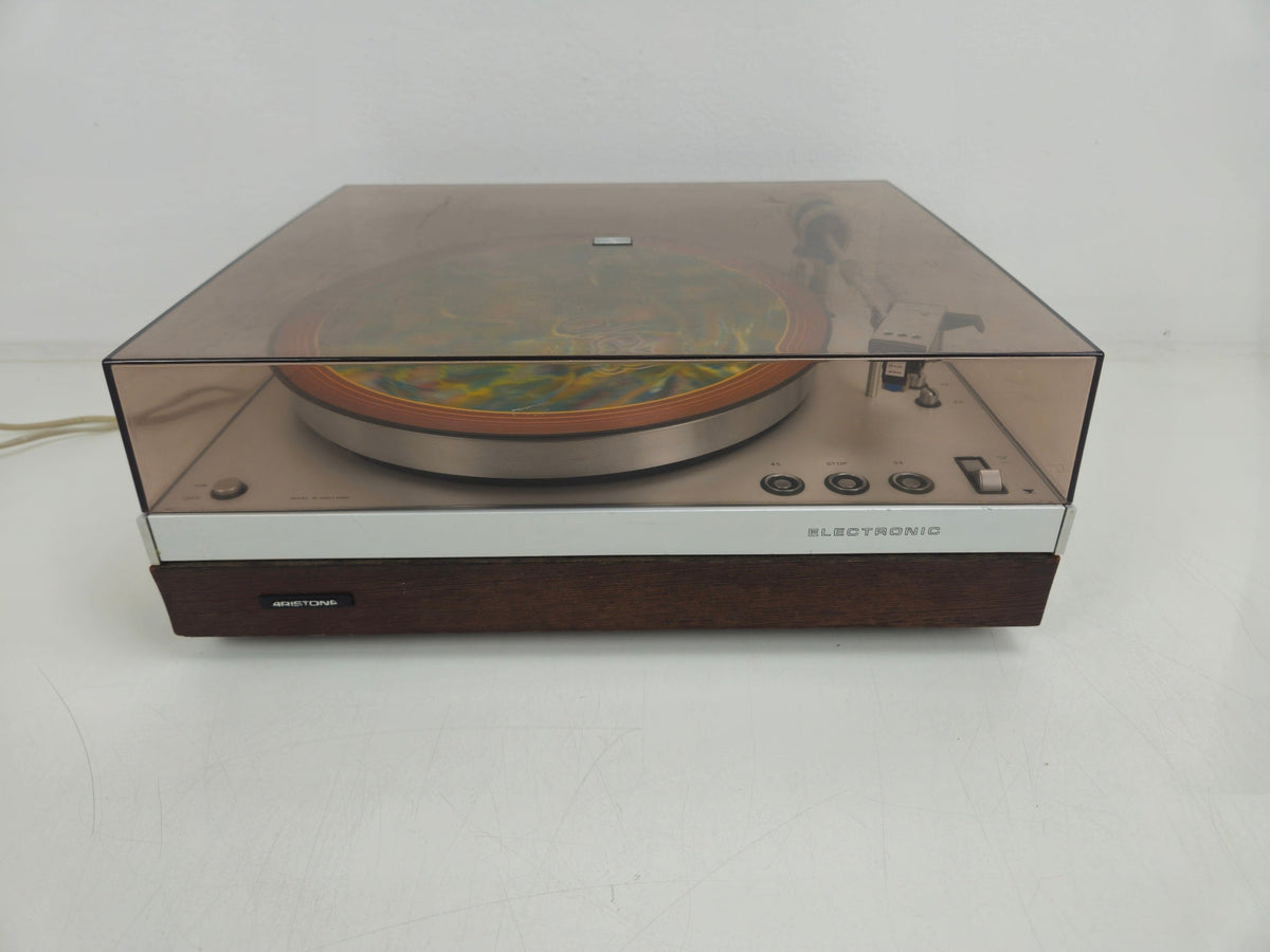 Aristona (Philips) - AR8540 - Snaaraangedreven Vintage Platenspeler - GP400 - Nieuwe Snaar