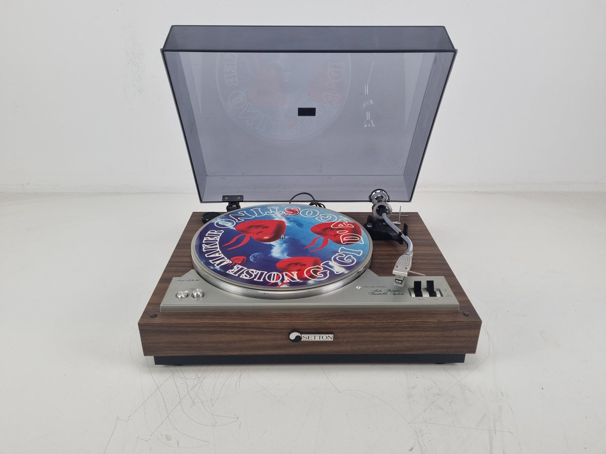 Setton - MR-110 Turntable - Belt Drive - New Belts - New Stylus - Rare