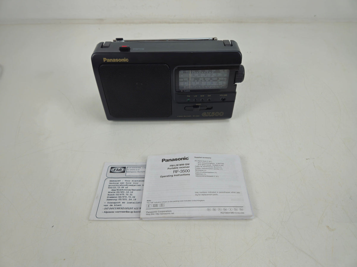 Panasonic - GX500 - FM-LW-MW-SW - Portable Receiver - As New