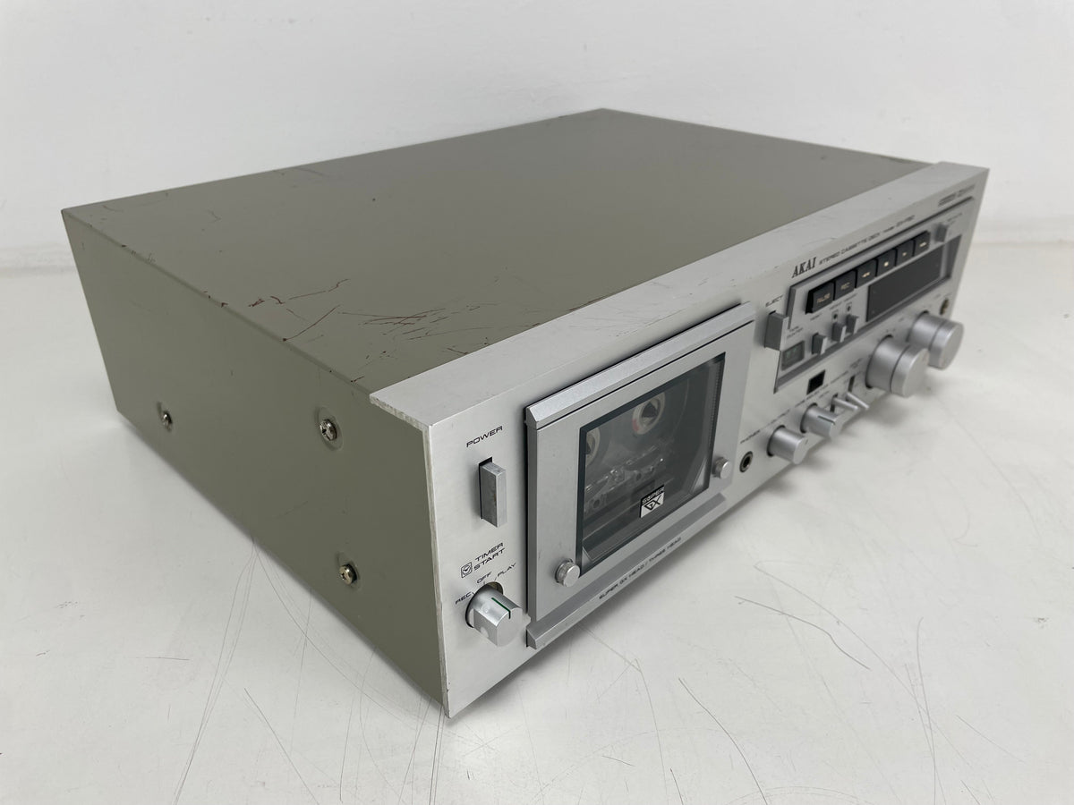 Akai - GX-F80 - Stereo Cassette Deck - GX-Head - 3-Head - Serviced