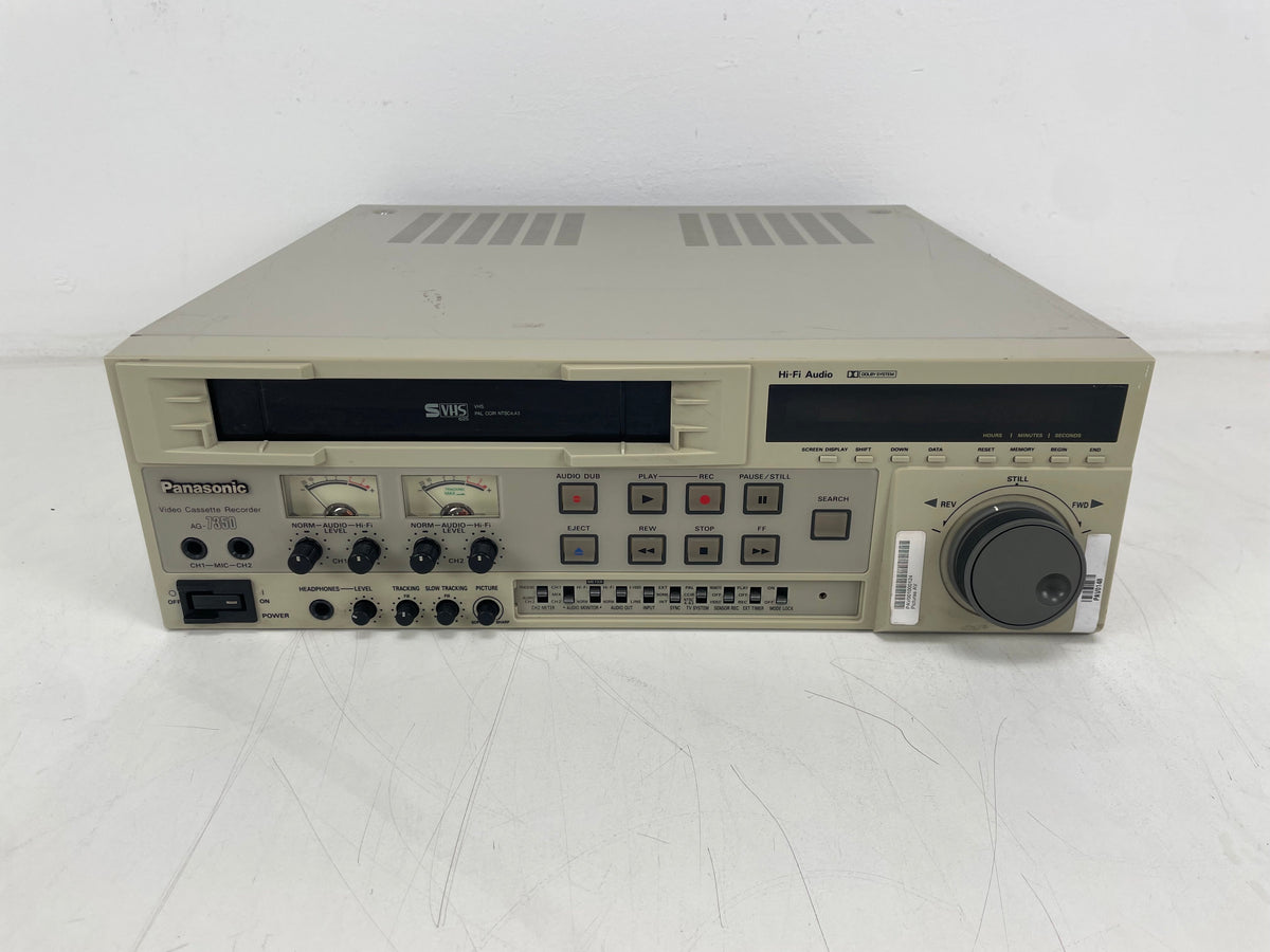 Panasonic - AG-7350 - SVHS - Video Cassette Recorder  - Fully Serviced