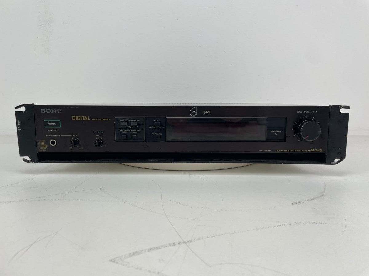 Sony PCM-601ESD digitale audio-interface - in 19'' rackmontage