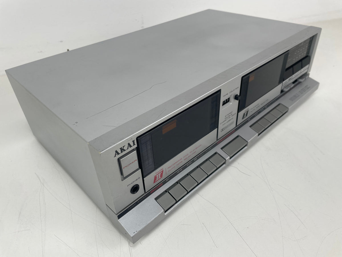 Akai - HX-A351W - Dubbel Cassettedeck - Nieuwe Aandrijfriemen