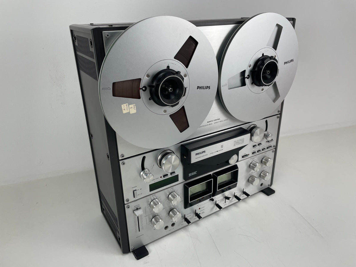 Philips - N4520 Spoelenrecorder – 1/4 inch – 4 sporen