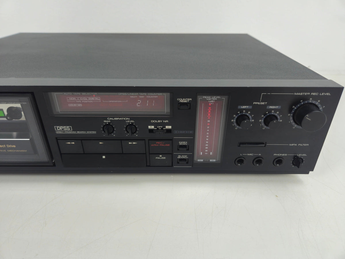 Kenwood- KX-880G - Twee Koppen Stereo Cassettedeck