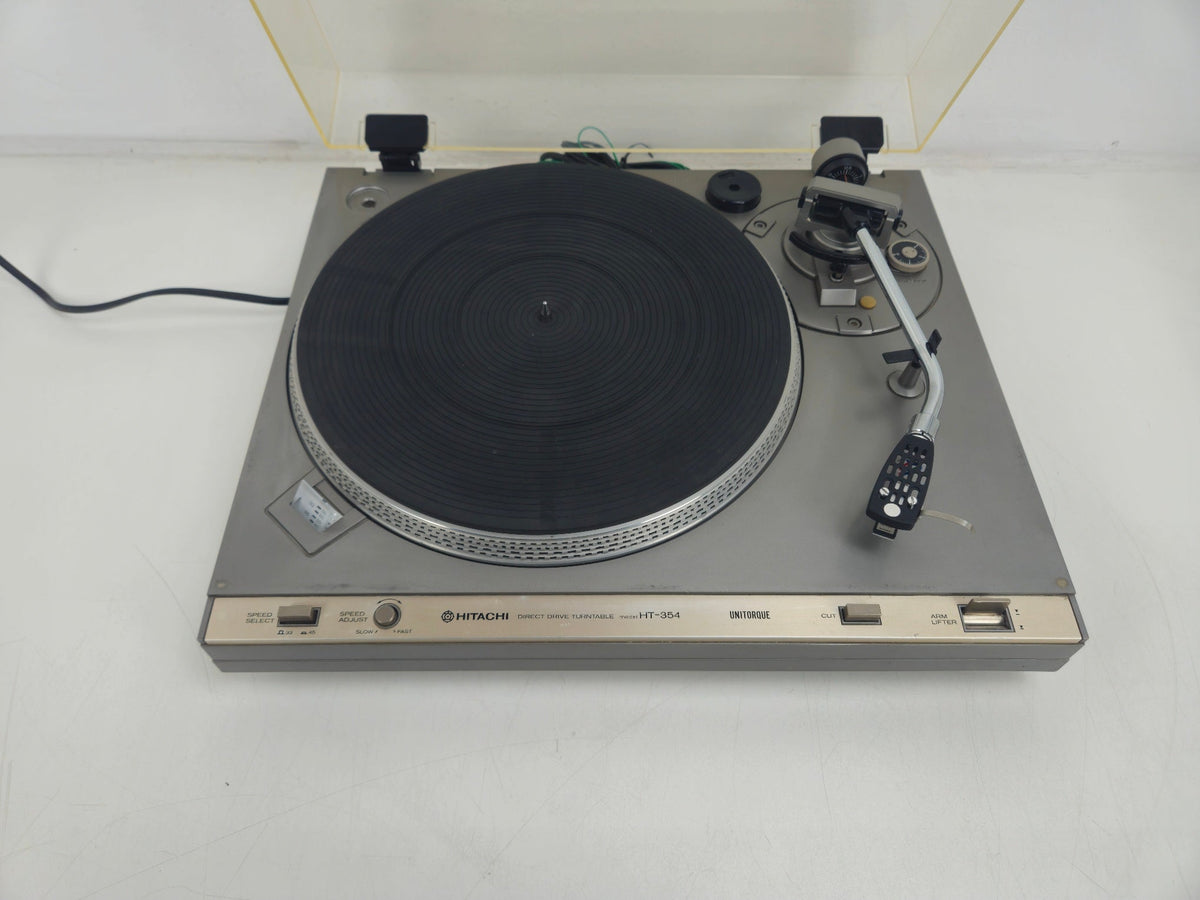 Hitachi - HT-354 - 2-Speed Direct-Drive Turntable