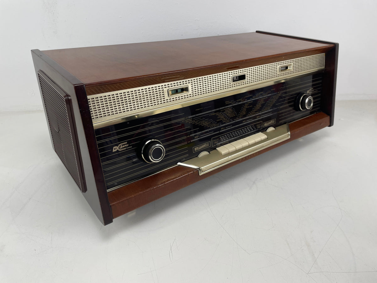 Philips - B7X94A - Tube Radio - Bi-Ampli - Serviced (Cleaned/Tubes Replaced)