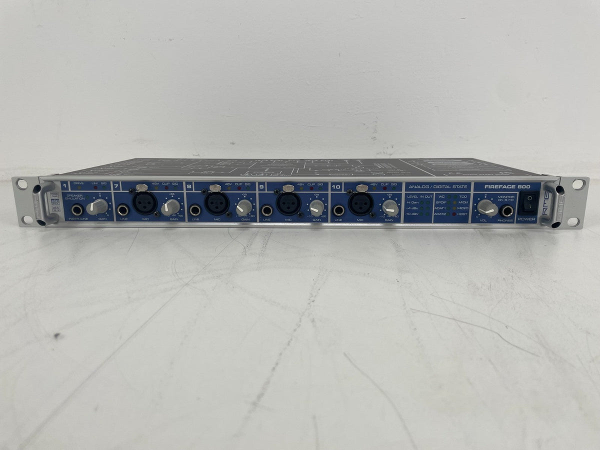 RME Fireface 800 Audio Interface – Professional Firewire Studio Interface