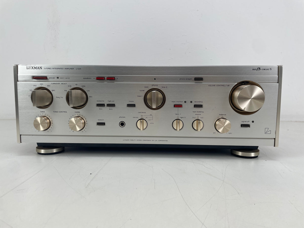 Luxman - L-525 - Integrated Stereo Amplifier - Fully Serviced
