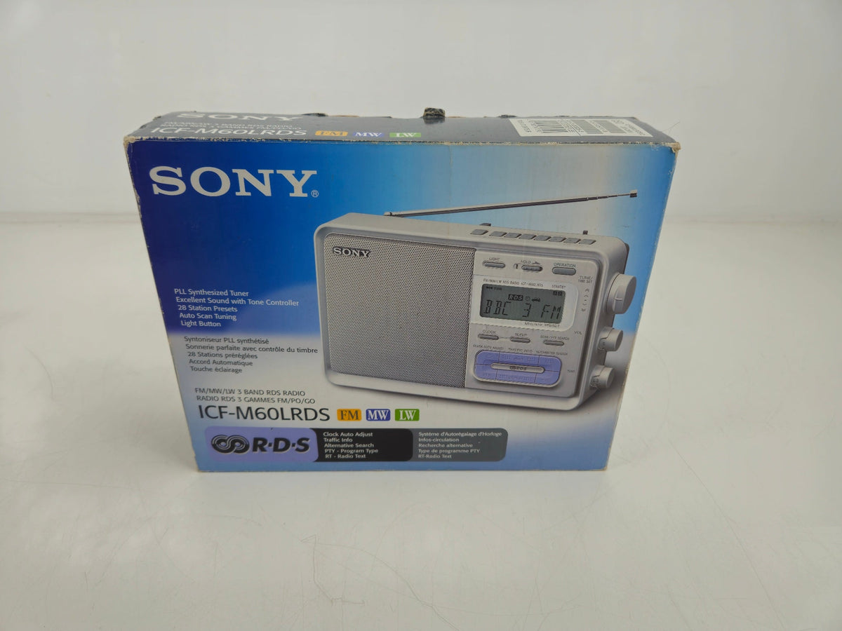 Sony - ICF-M60LRDS - Draagbare radio - Als nieuw