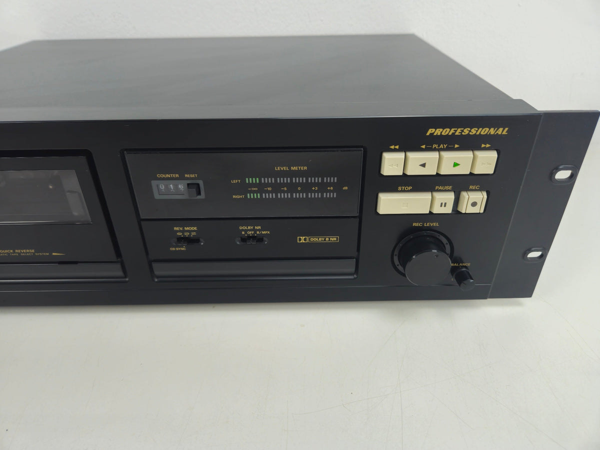Marantz - PMD 501 - Cassettedeck - Nieuwe snaren - Rackmontage