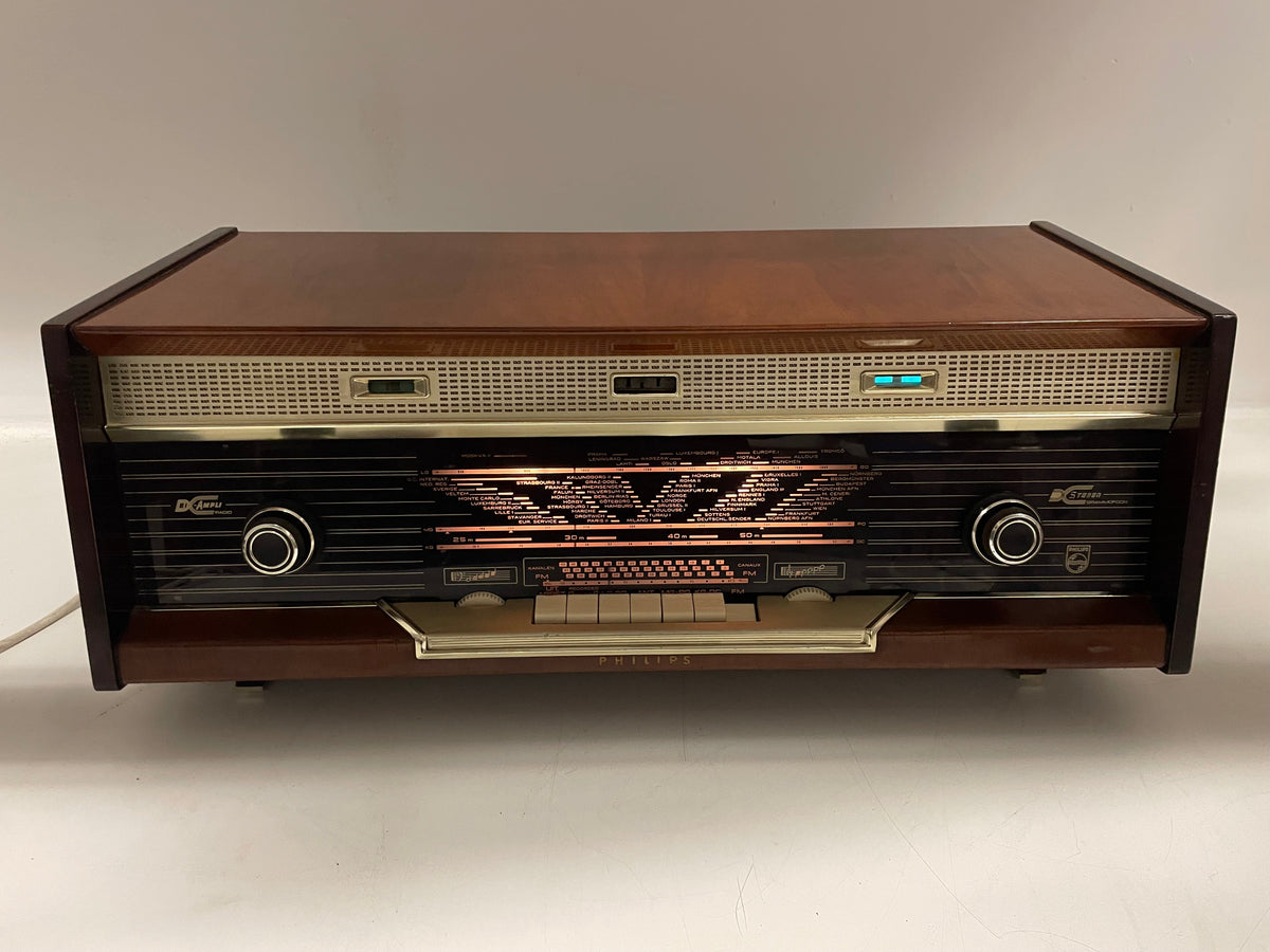 Philips - B7X94A - Tube Radio - Bi-Ampli - Serviced (Cleaned/Tubes Replaced)