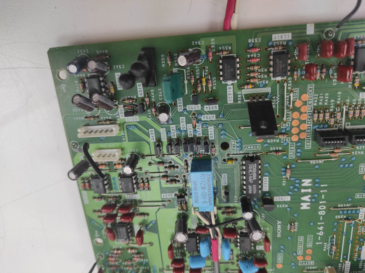SONY DTC-670 DAT recorder HOOFDPRINTPLAAT niet gecontroleerd