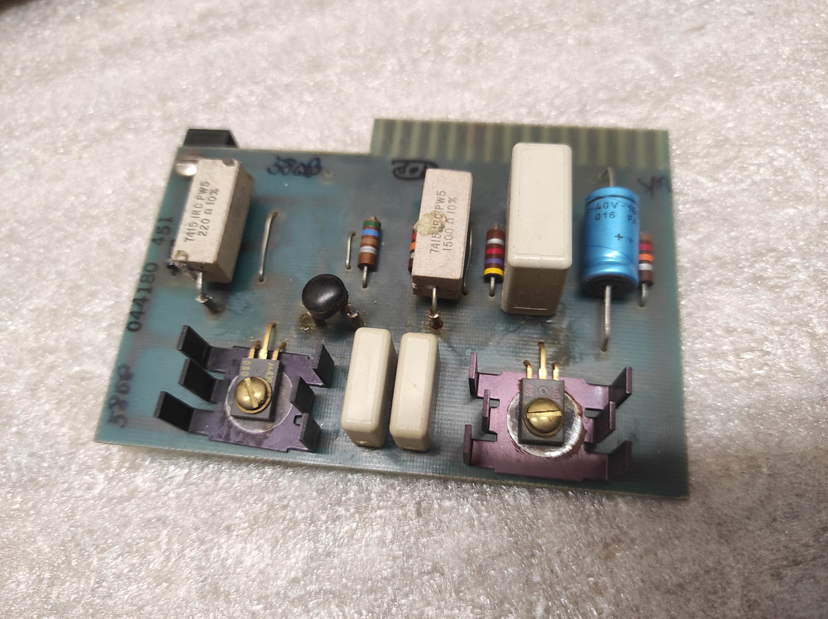 McIntosh 1900 vintage receiver voedingsprintplaat 044180 niet gecontroleerd