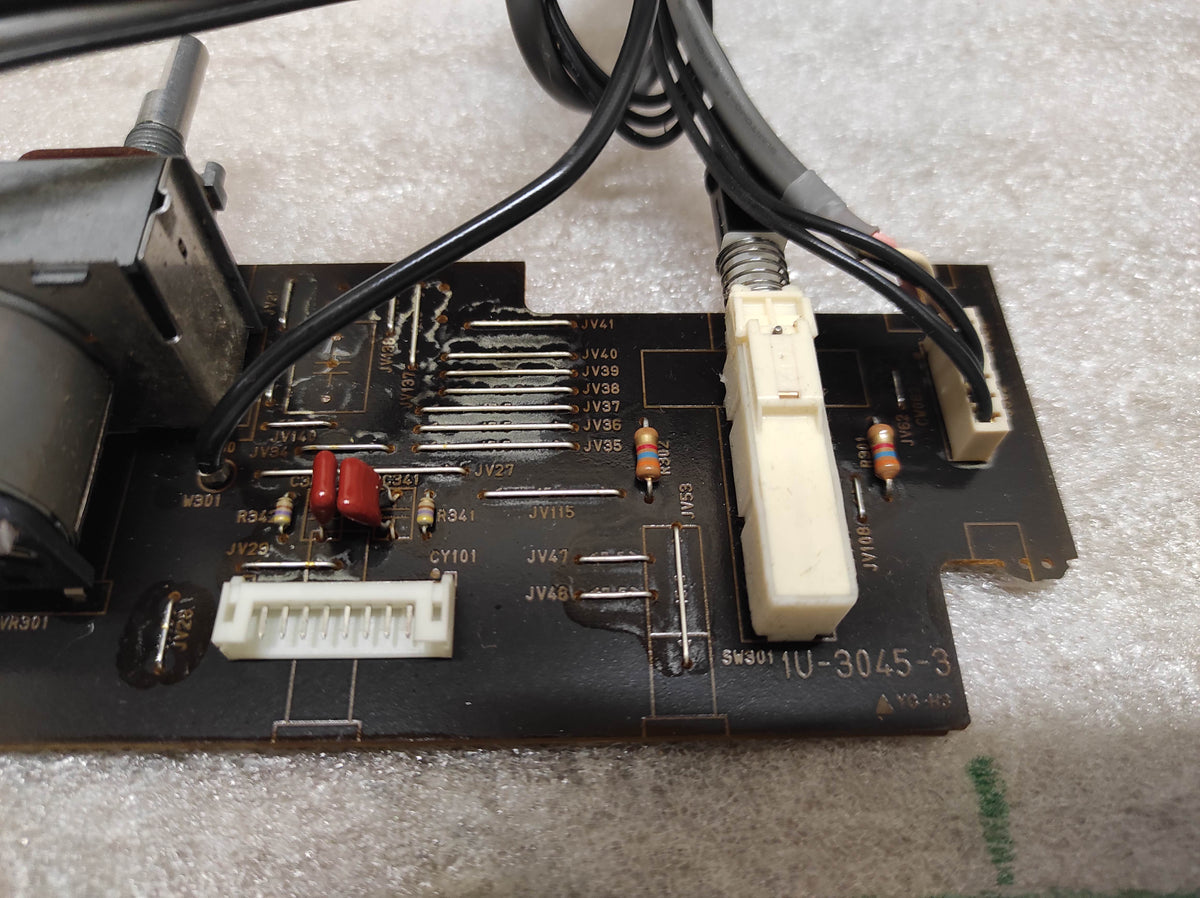 Denon - PMA-1500R VOLUME LOUDNESS SOUND DIRECT switch regulator PCB