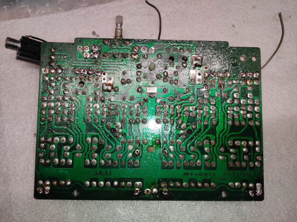AKAI GX-230 PRE AMPLIFIER OUTPUT PCB potentiometer