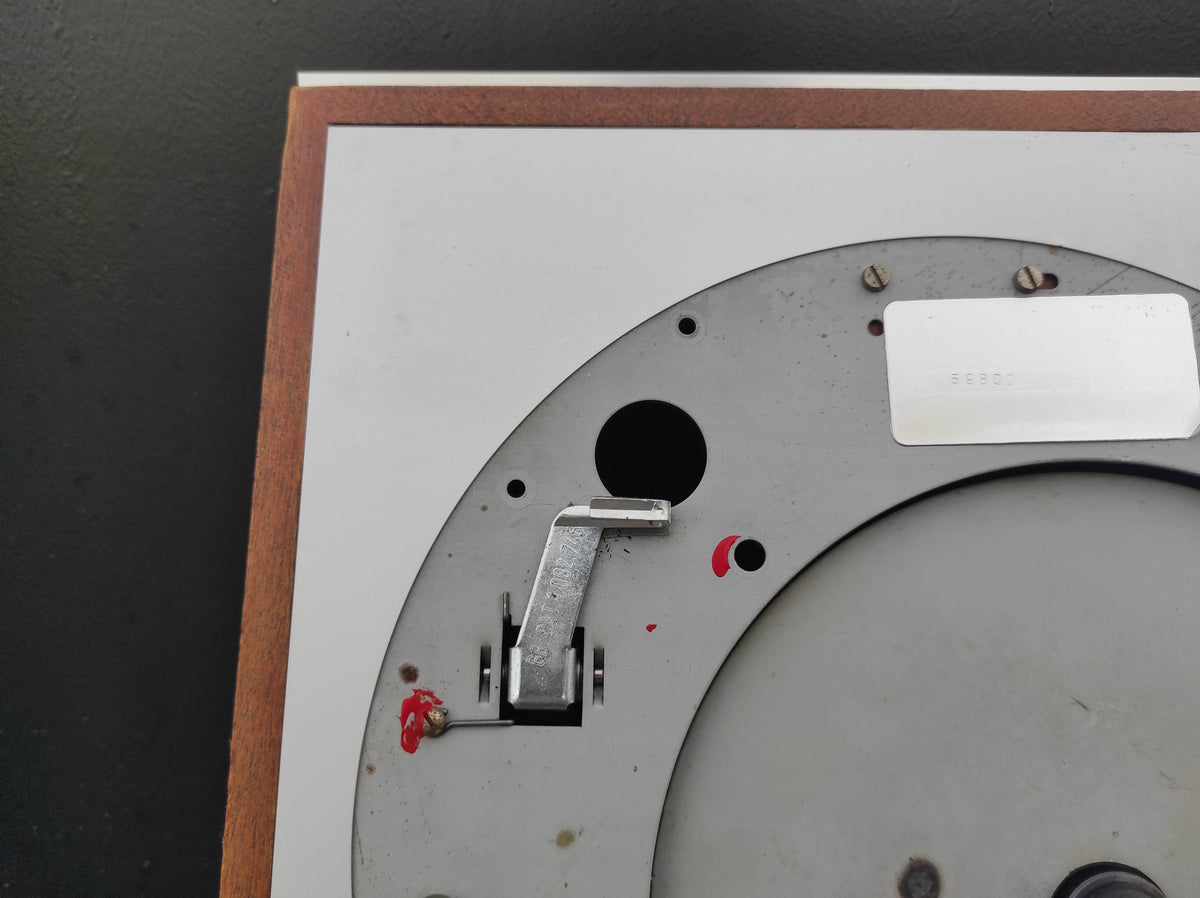 THORENS TD-150 MKII houten behuizing met frontplaat gebruikt