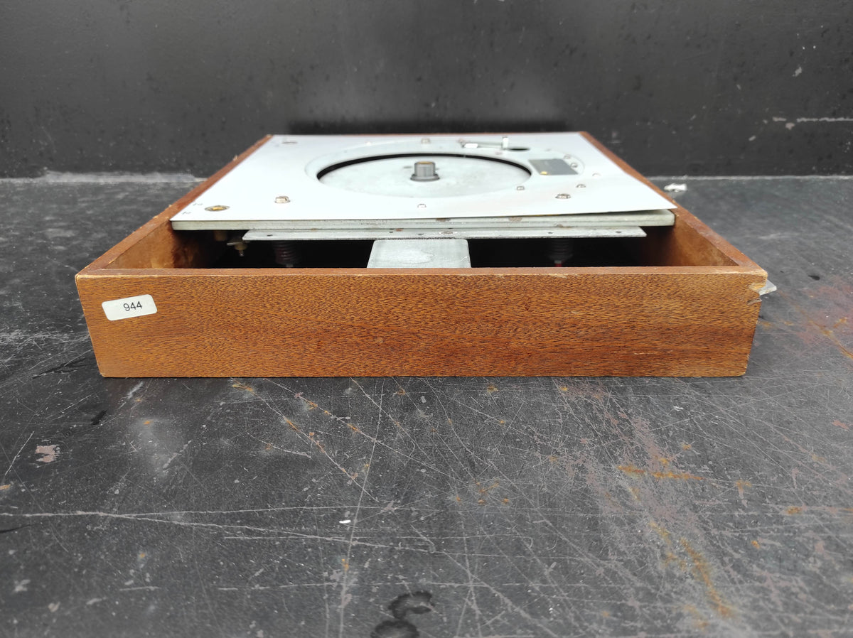 THORENS TD-150 MKII houten behuizing met frontplaat gebruikt
