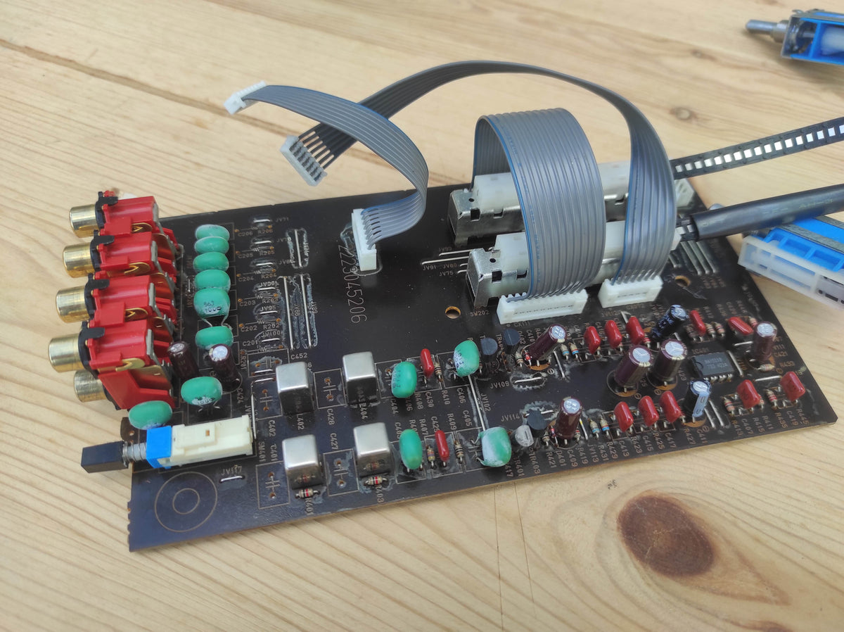 Denon - PMA-1500R RCA DVD TUNER CD PHONO aansluitingen terminals