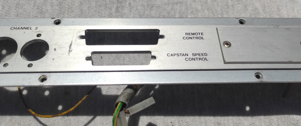 Studer ReVox B67 connectors panel #2