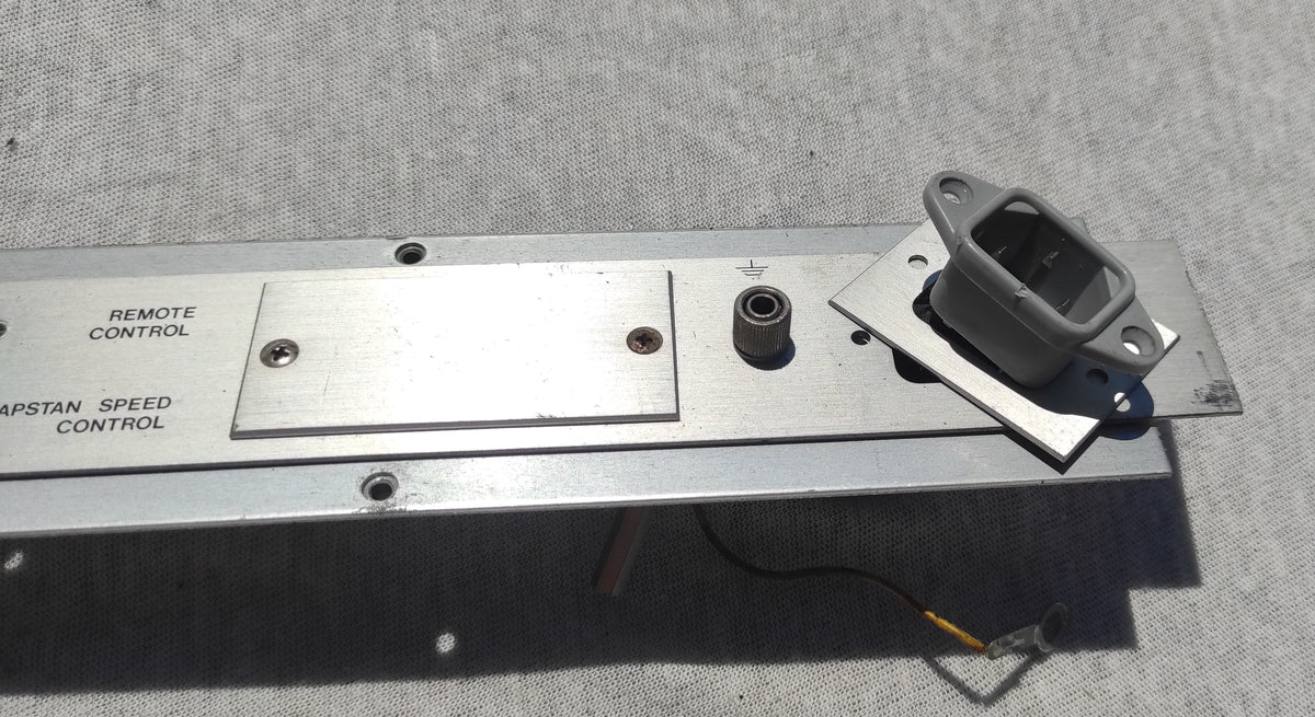 Studer ReVox B67 connectors panel #2