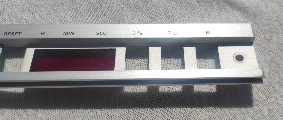 Studer ReVox B67 service control alu panel #1