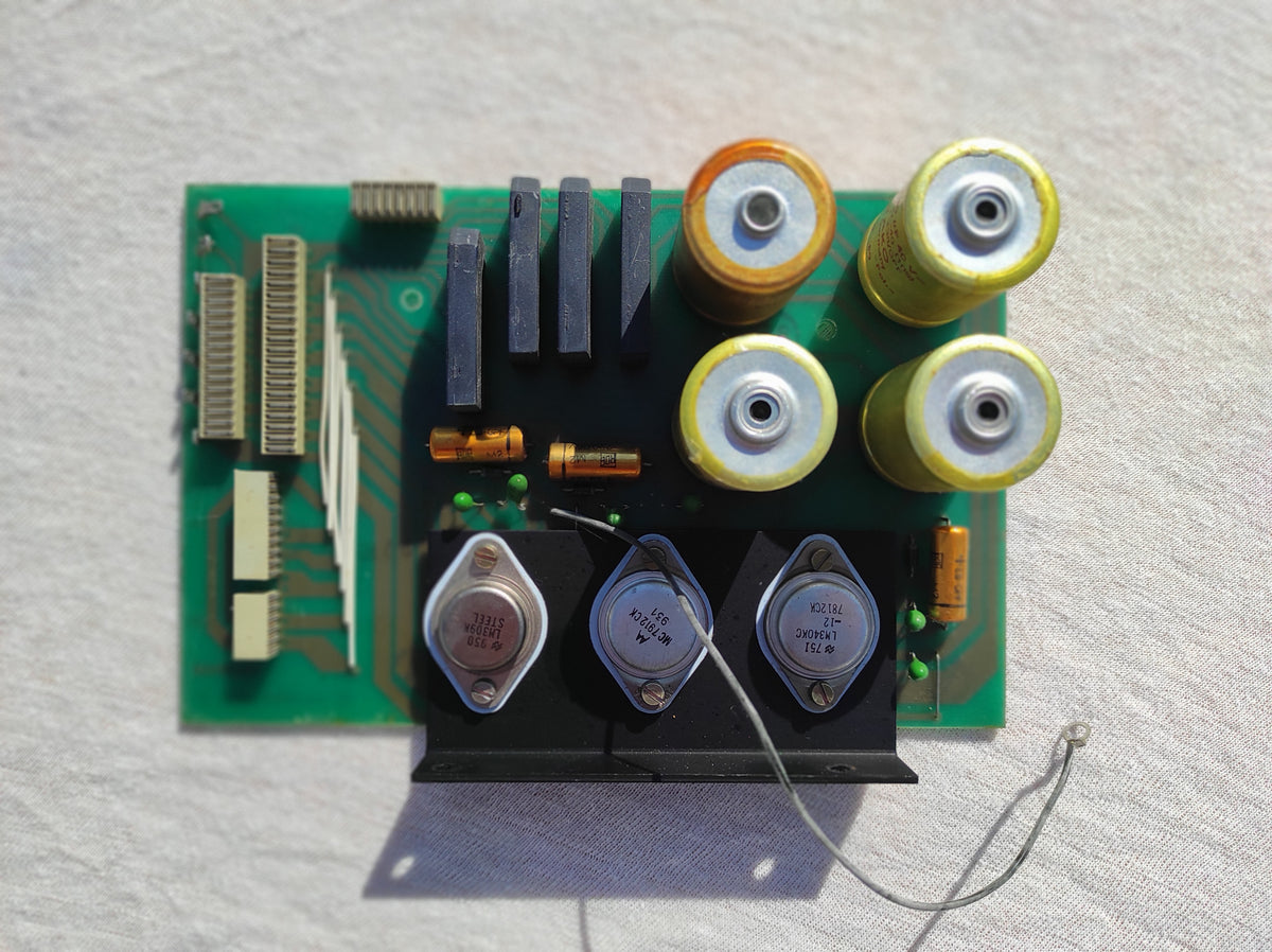 Studer ReVox B67 1.167.746-11 power supply PCB not tested, traces of corrosion #1