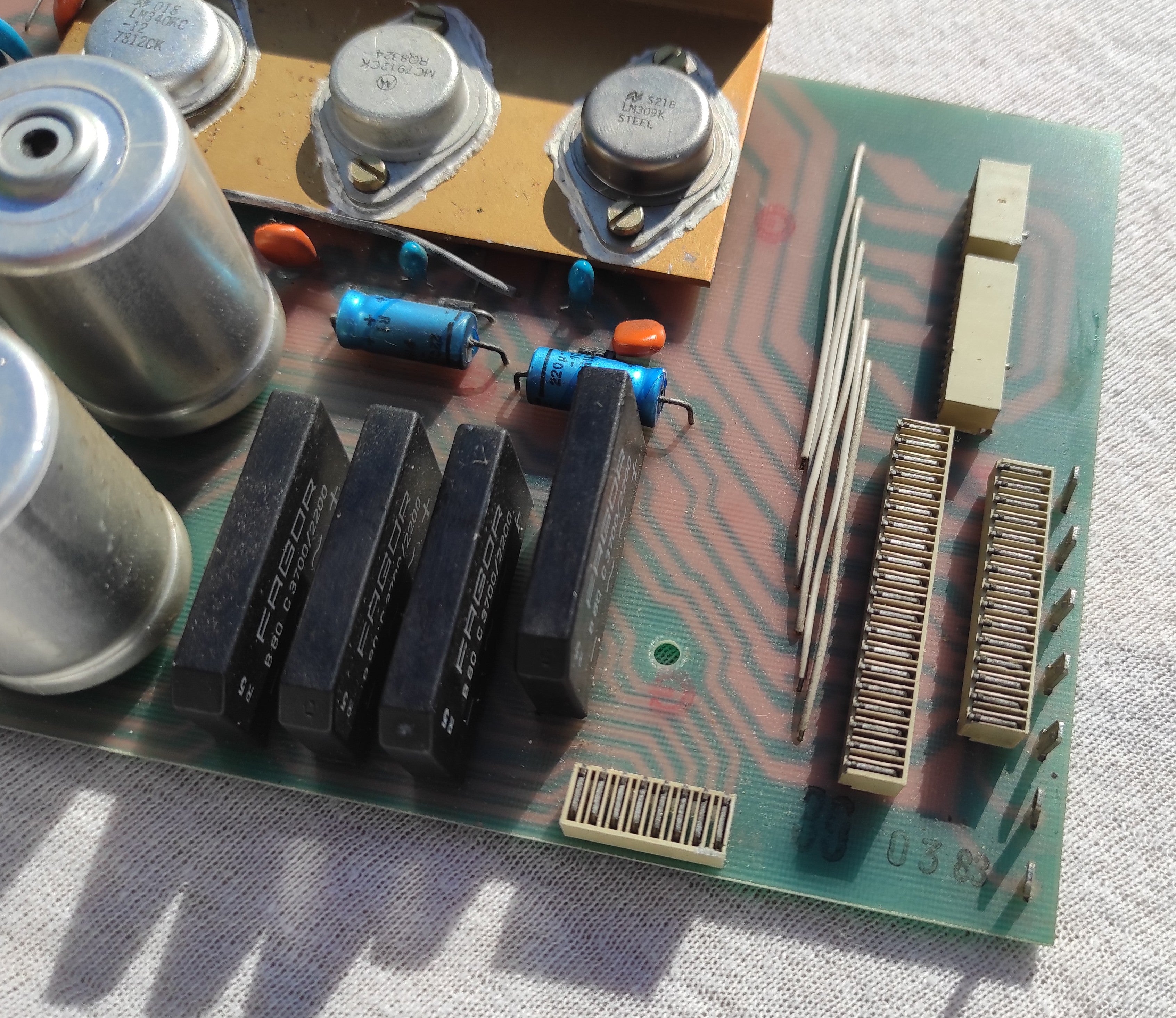 Studer ReVox B67 1.167.746-11 voeding printplaat niet getest #2