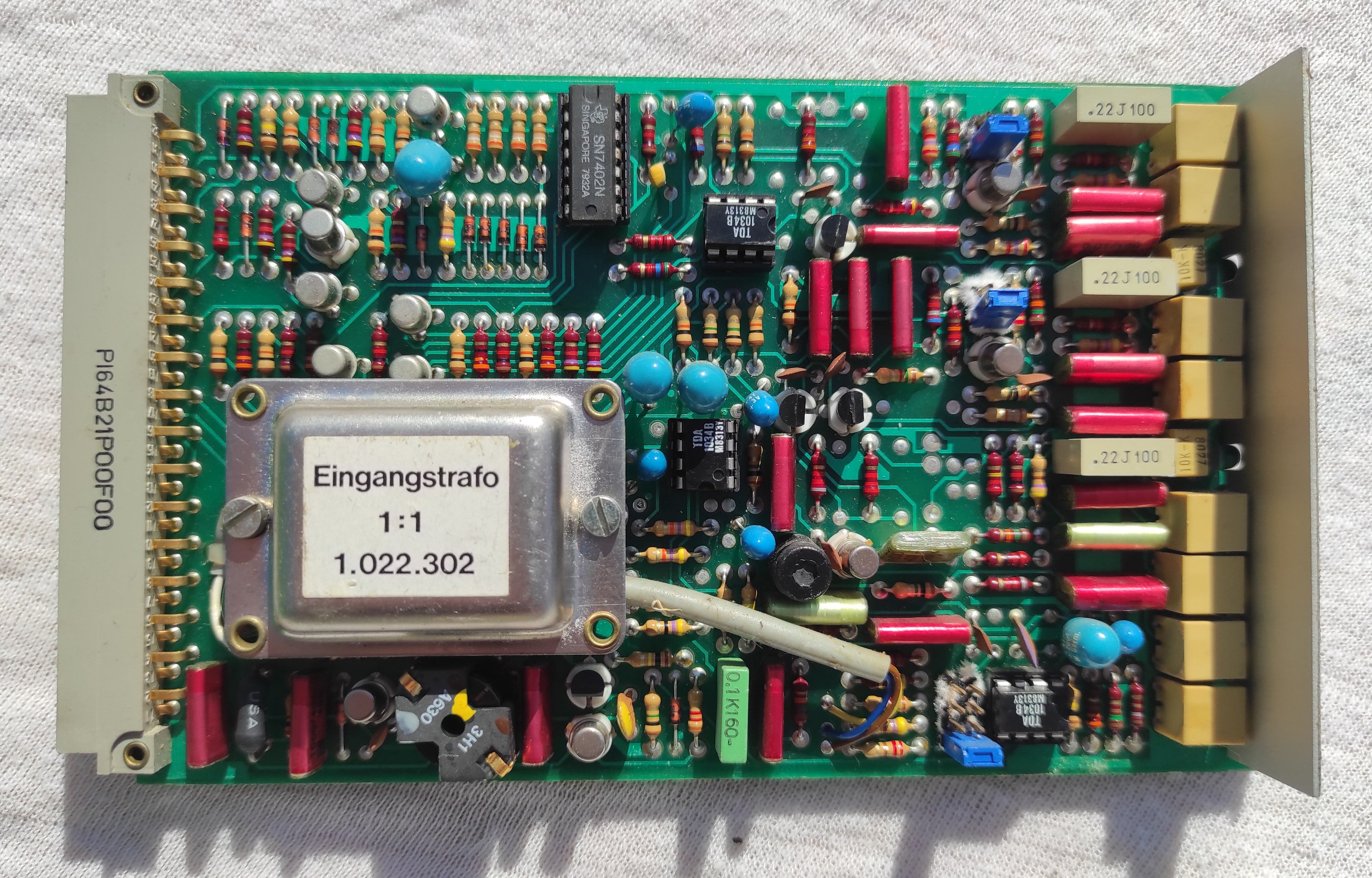 Studer ReVox B67 1.167.711-11 opnameversterkerprintplaat niet getest #2