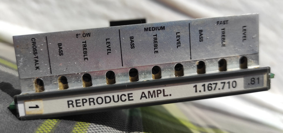 Studer ReVox B67 1.167.710-12 reproduce versterker printplaat niet getest, sporen van corrosie #2