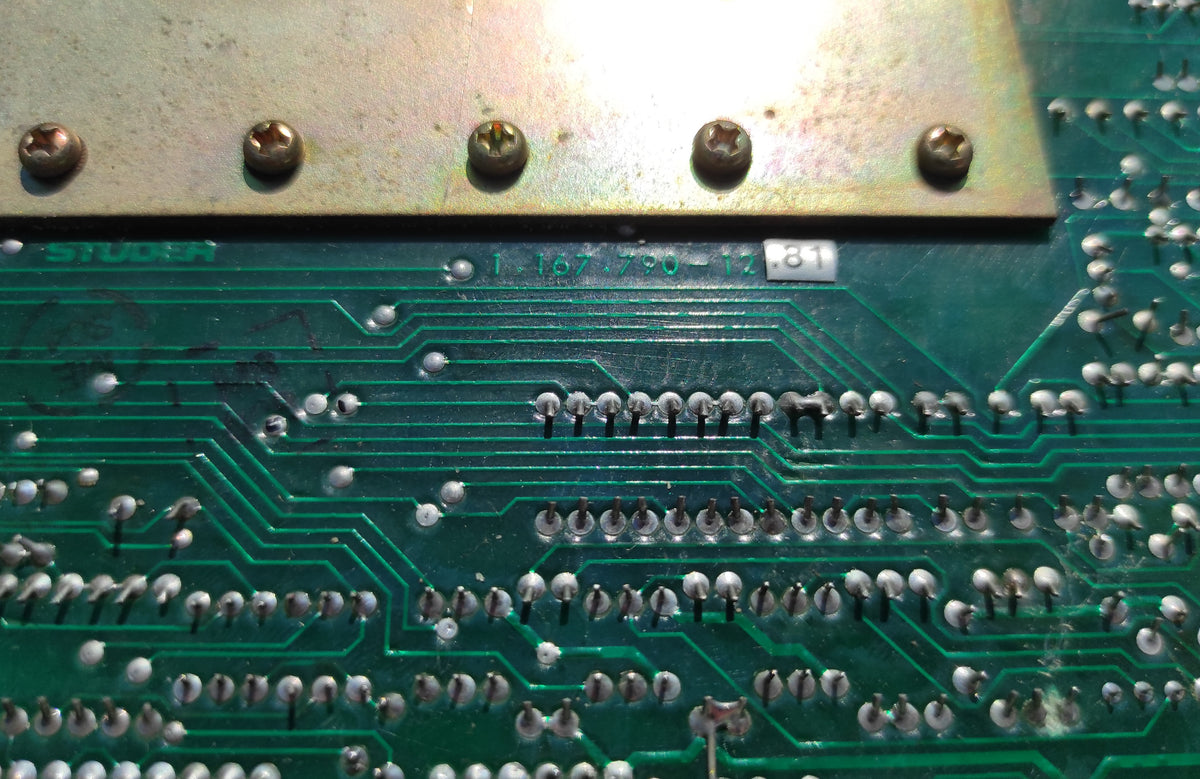 Studer B67 1.167.790-12 PCB voor bandloopwerk niet getest #2