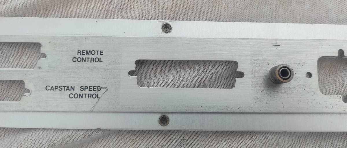 Studer ReVox B67 connectors panel #3