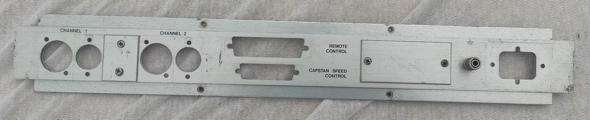 Studer ReVox B67 connectors panel #1