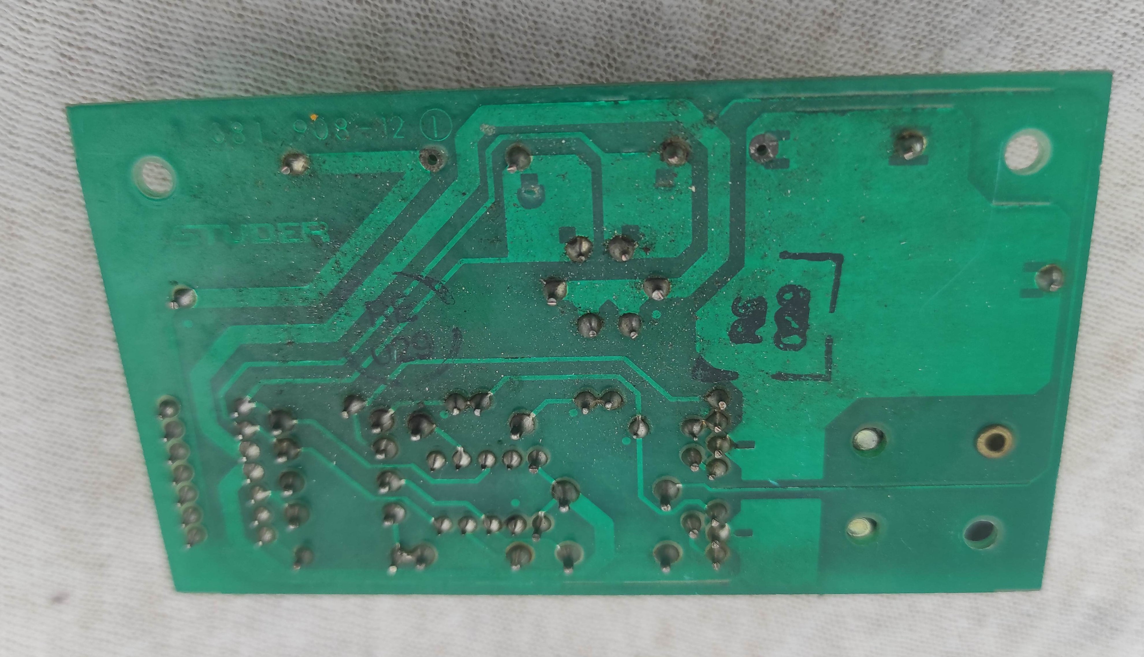 STUDER B67 Monitor Versterker PCB 1.081.908-12 niet getest