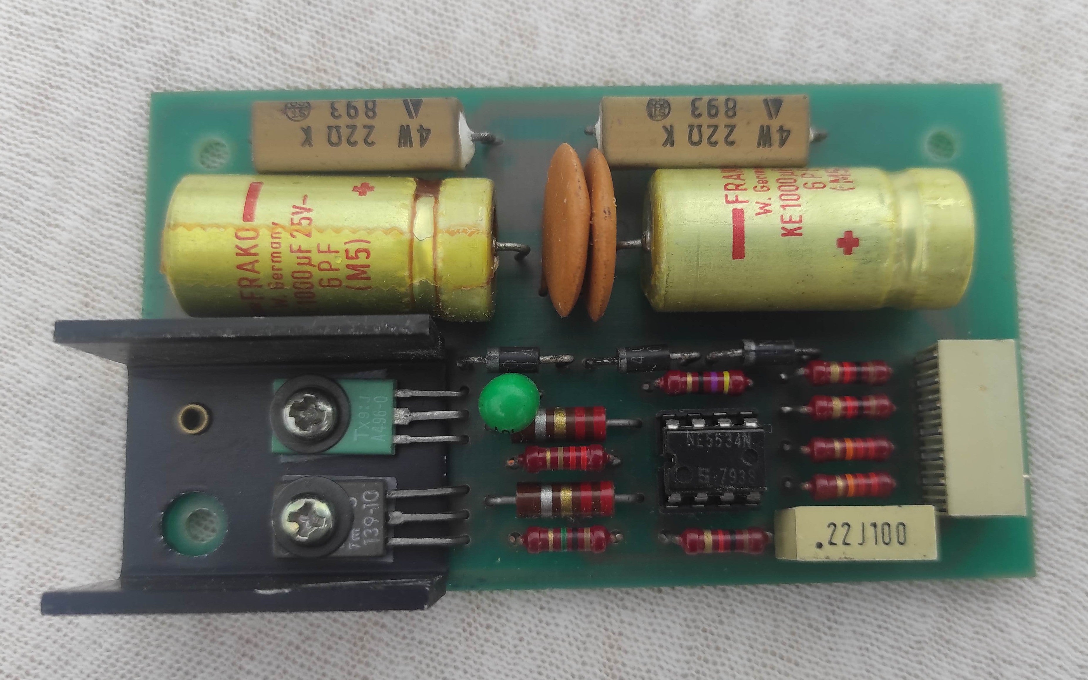 STUDER B67 Monitor Versterker PCB 1.081.908-12 niet getest