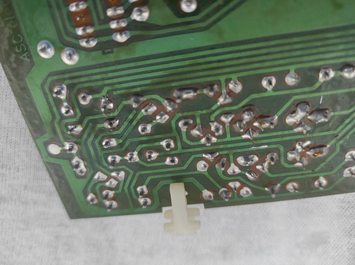 ASC AS 5000 reel machine mix- and output  amplifier PCB not tested