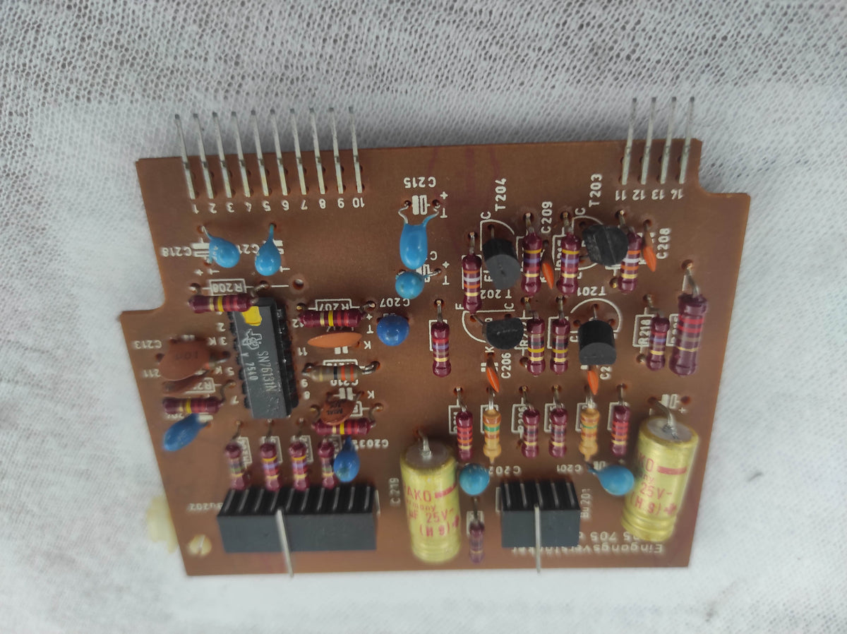 ASC AS 5000 reel machine input amplifier PCB not tested #1