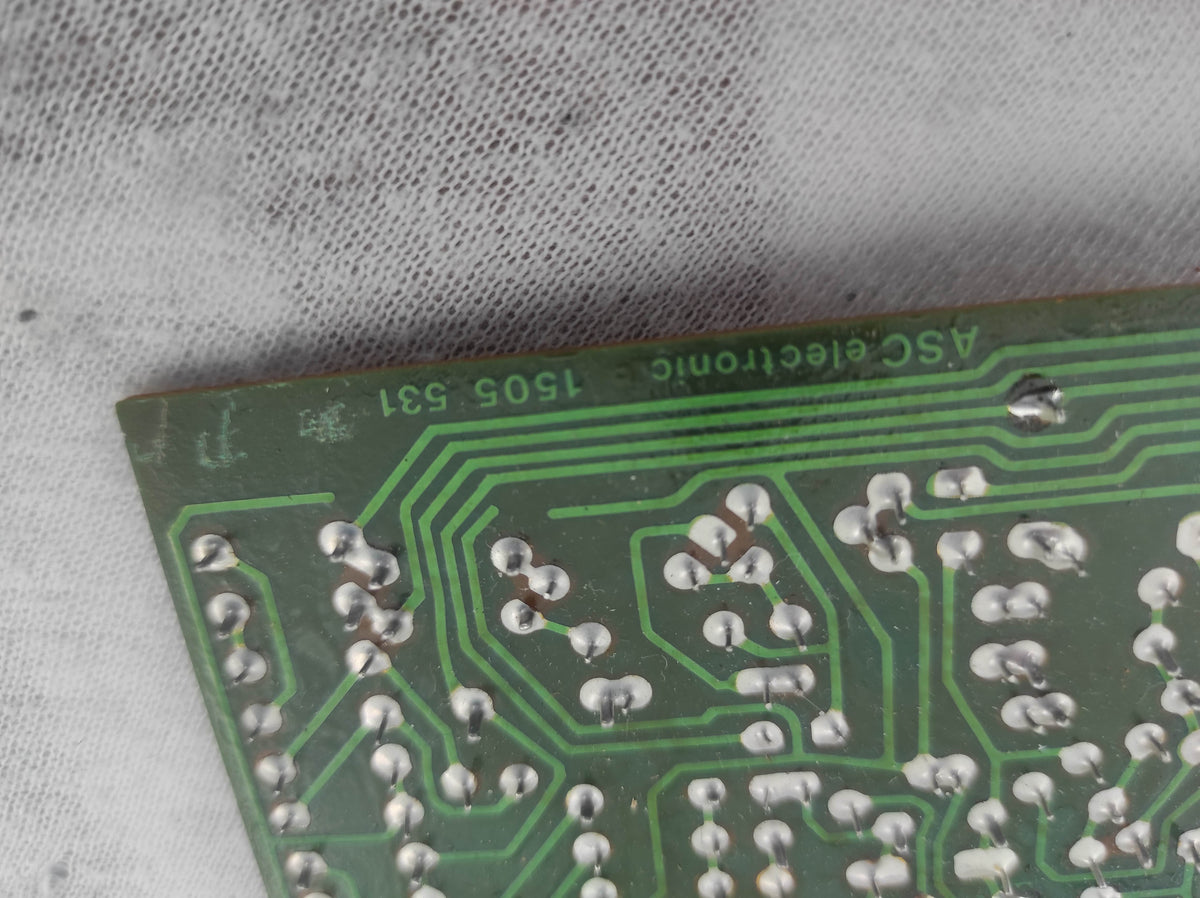 ASC AS 5000 reel machine input amplifier PCB not tested #1