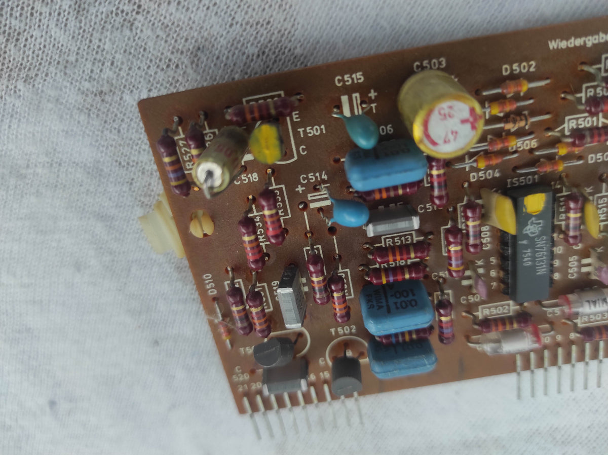 ASC AS 5000 reel machine playback amplifier PCB not tested