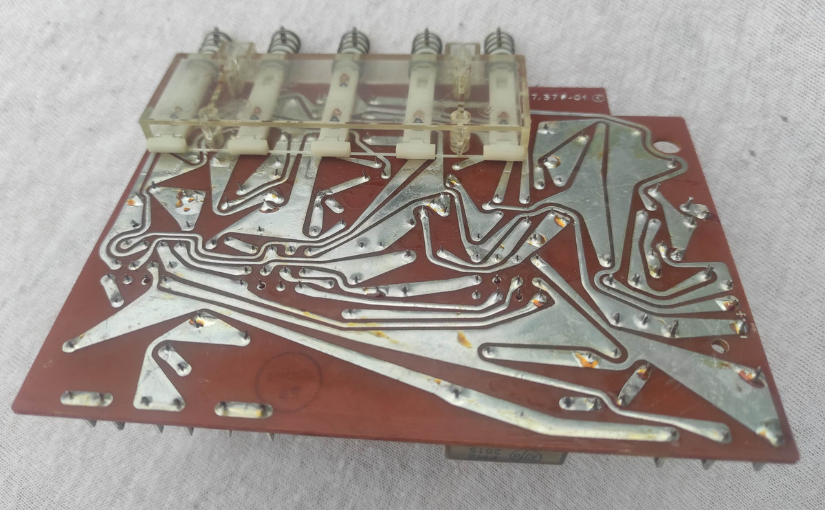 ReVox A77 aandrijfbesturingsprintplaat 1.077.370-01 gebruikt, niet getest