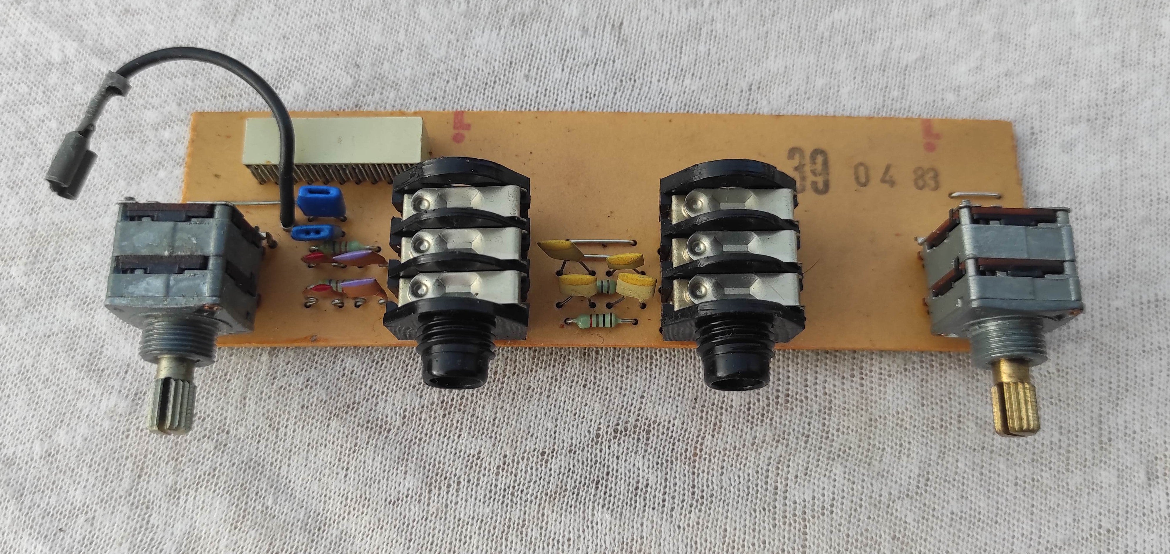 ReVox B261 1.726.860-11 hoofdtelefoon variabele uitgang printplaat gebruikt