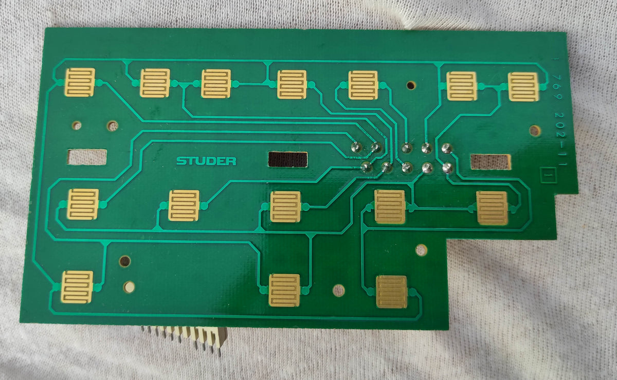 ReVox B226 1.769.202-11 PCB service control keys used