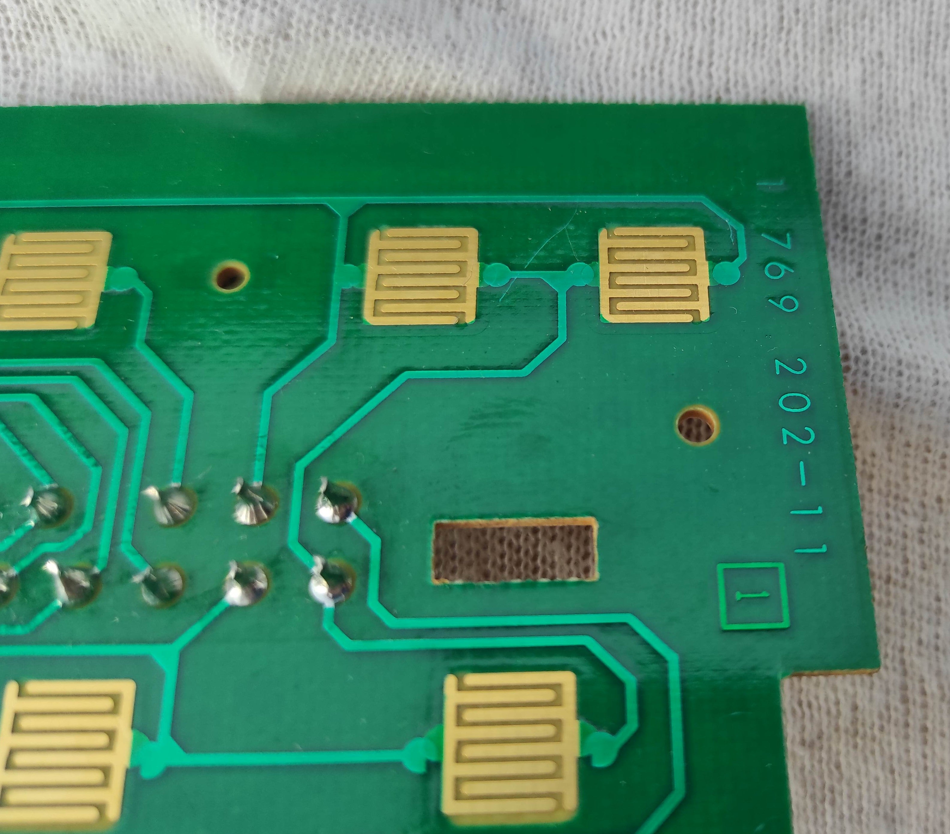 ReVox B226 1.769.202-11 PCB service bedieningstoetsen gebruikt