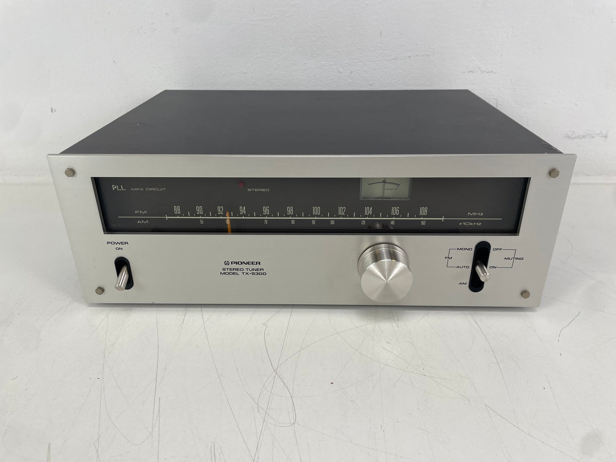 Pioneer – TX-5300 – Vintage AM/FM Stereo Tuner – Serviced (Cleaned)
