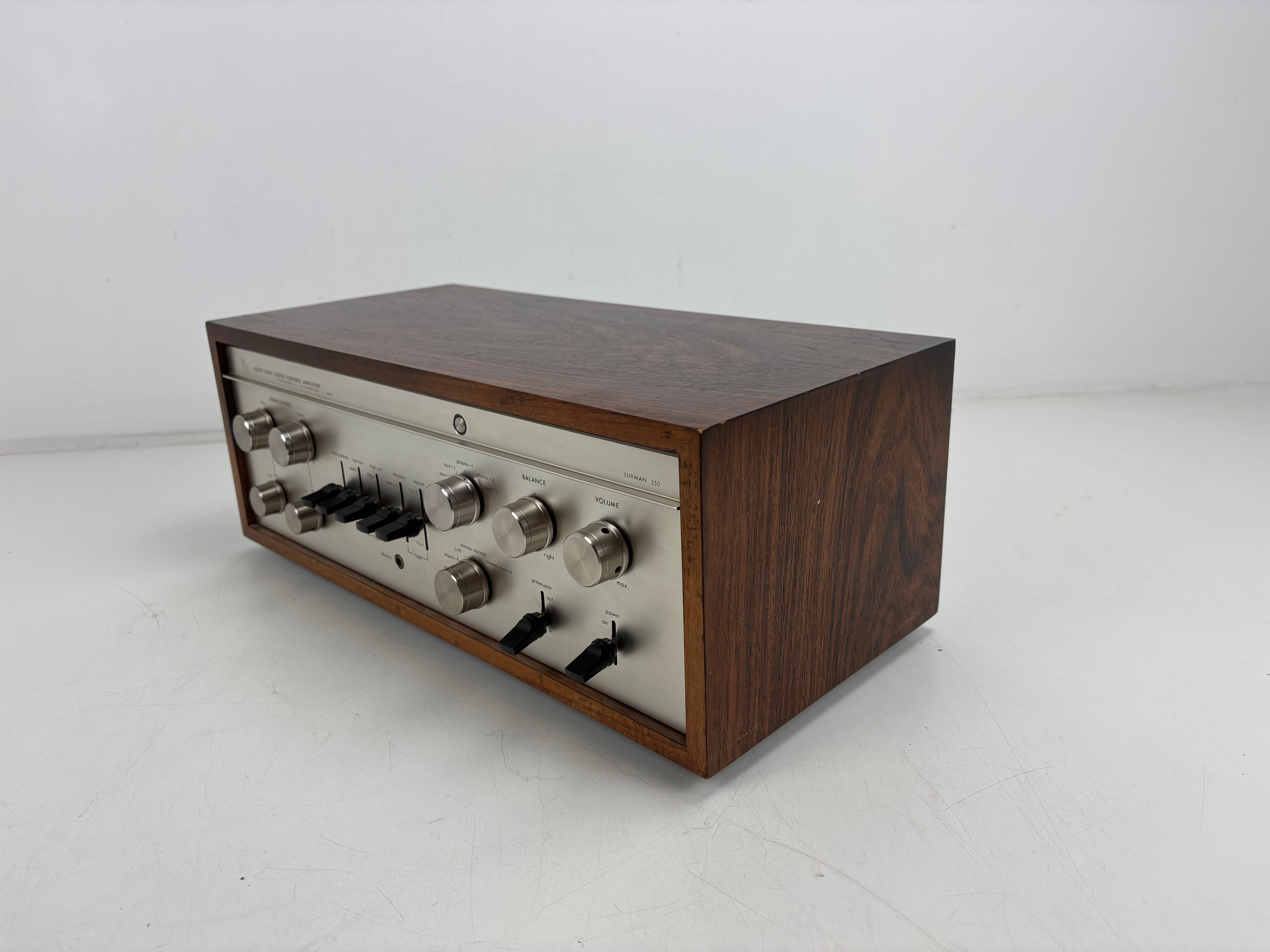 Luxman CL-350 & M-150 – Stereo Voorversterker / Eindversterker Set – Volledig Gereviseerd